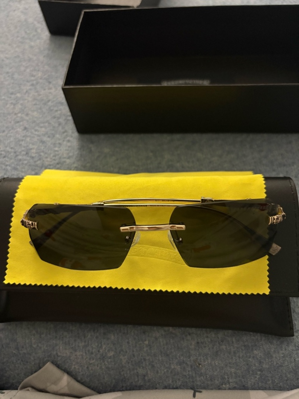 Chrome Hearts Rimless Sunglasses